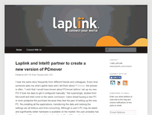Tablet Screenshot of blog.laplink.com